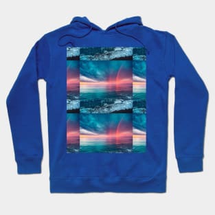 Sky cloudy and Ocean breeze Hoodie